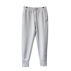 Rudis Light Gray Jogger Athletic Zip Cuff Pockets Wrestling Pants Mens Medium